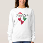 Grandma & Me Sweatshirt - Famille personnalisée (Devant)
