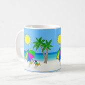GRANDMA Mokken Beach Thlek Coffee Mugs (Voorkant links)