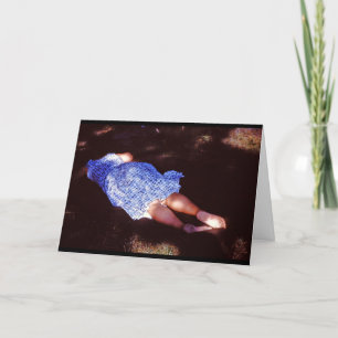 Grandma Napping Kaart