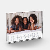 Grandma Personalized Photo Block Fotoblokken (Links)