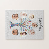 Grandma Photo Collage Keepsake Legpuzzel (Horizontaal)