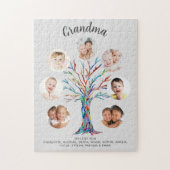 Grandma Photo Collage Keepsake Legpuzzel (Verticaal)