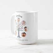 Grandma Photo Collage Koffiemok (Voorkant links)