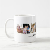 Grandma Photo Collage Mug 7 Photos (Gauche)