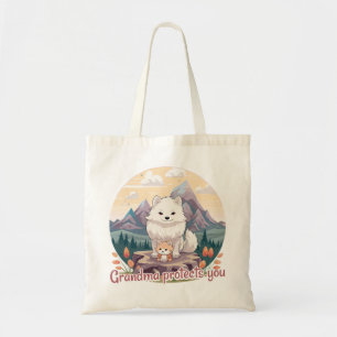 Grandma protects you tote bag