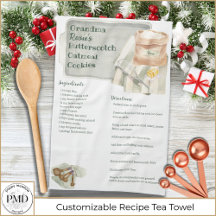 Grandma Recipe | Butterscotch Cookie Persoonlijk