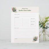 Grandma Recipes | Bijgewerkte Rustic Recipe Page (Staand voorkant)