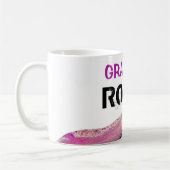 *~* Grandma Rocks Lapidary Agate Stone Koffiemok (Links)