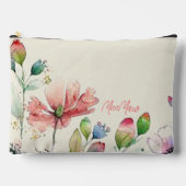 “Grandma’s Garden” Print Cosmetic Bag Etui (Voorkant)
