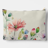 “Grandma’s Garden” Print Cosmetic Bag Etui (Achterkant)