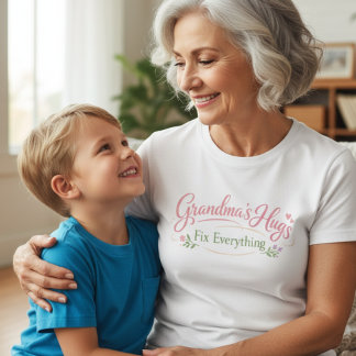 Grandma’s Hugs Fix Everything T-Shirt for Her