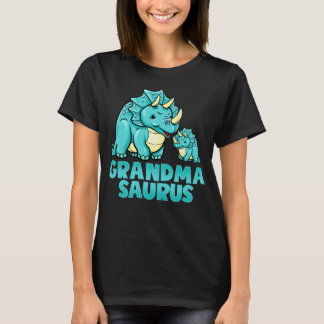 Grandma Saurus Funny Grandmasaurus Dinosaur T-shirt