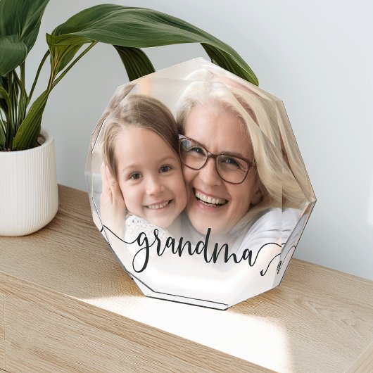 Grandma Script Overlay Fotoblokken