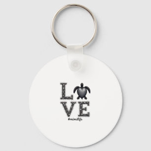 Grandma Turtle - Love Mimi Life Zee Turtle, Mimi T Sleutelhanger
