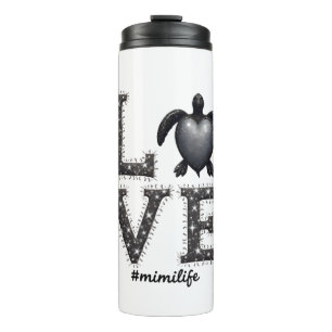 Grandma Turtle - Love Mimi Life Zee Turtle, Mimi T Thermosbeker