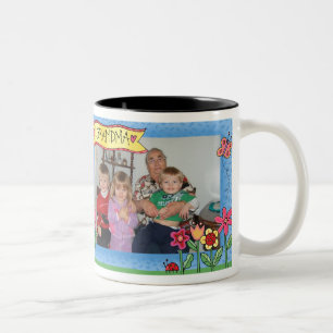 Grandma Tweekleurige Koffiemok