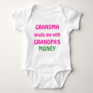 GRANDMA, verpest me met GRANDPA'S, GELD Romper