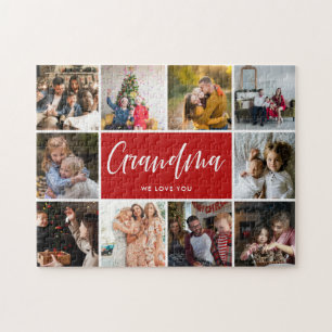 Grandma we houden van je foto Collage Legpuzzel