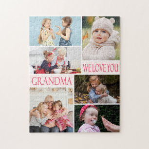 Grandma we houden van je foto Collage Legpuzzel