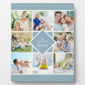 Grandma We Love You 8 Photo Collage Plaque (Devant)