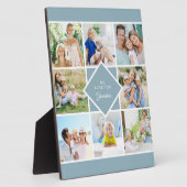Grandma We Love You 8 Photo Collage Plaque (Côté)