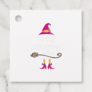 Grandma Witch Halloween Costume Gift, Halloween TS Bedankjes Labels