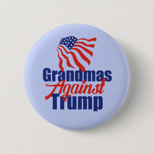Grandmas against Trump Ronde Button 5,7 Cm