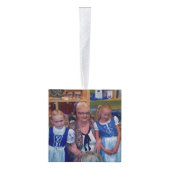 Grandmas Brag Photo Cube Ornament (Rechts)