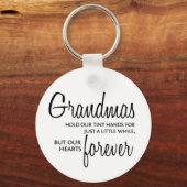 Grandmas Forever Black Sleutelhanger (Voorkant)