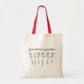 GRANDMA'S GARDEN - CU TOTE BAG (Voorkant)