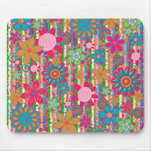 Grandmas Garden Flowers Mousepad Muismat