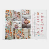 Grandma's Kitchen | 8 Foto gepersonaliseerd Theedoek (Horizontaal)