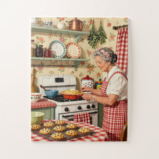 Grandma's Kitchen for Seniors 30 Large Piece Legpuzzel