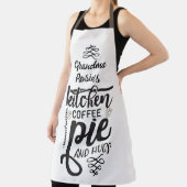 Grandma's Kitchen | Gepersonaliseerde koffie-bijen Schort (Insitu)