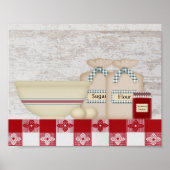 Grandma's Kitchen Print (Voorkant)