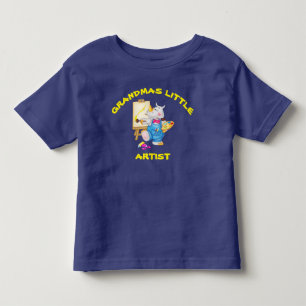 Grandmas Little Artist Kinder Shirts