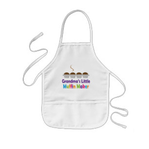Grandmas Little Muffin Maker Kinder Schort