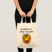 Grandma's Little Pumpkin T-shirts en giften Tote Bag (Voorkant (product))