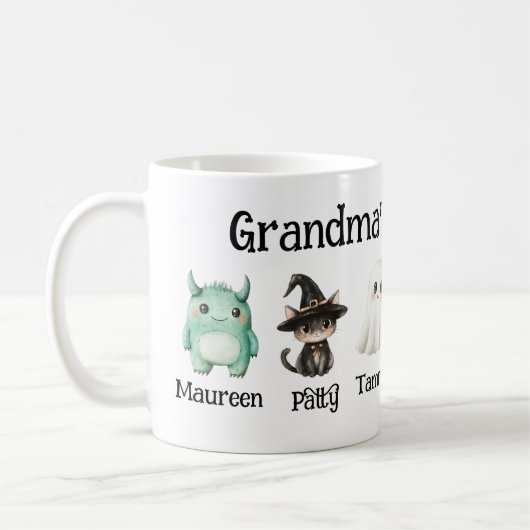 Grandma's Monsters Mok - Schattigee Halloween-Mok (Links)