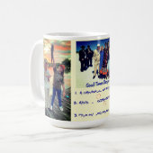 Grandma's (ou papy's) Personnalisable café Mug (Devant gauche)