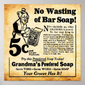 Grandmas Pods Soap Print (Voorkant)