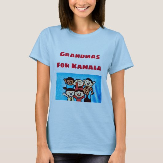 Grandmas pour le t-shirt Kamala (Devant)