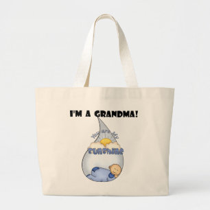 Grandma's Sunshine-Boy T-shirts en Gifts Grote Tote Bag