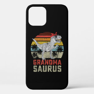 Grandmasaurus T Rex Dinosaur Grandma Saurus Family iPhone 12 Hoesje