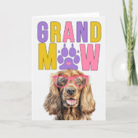 GrandMAW Cocker Spaniel GrandDOG Grootouders Dag