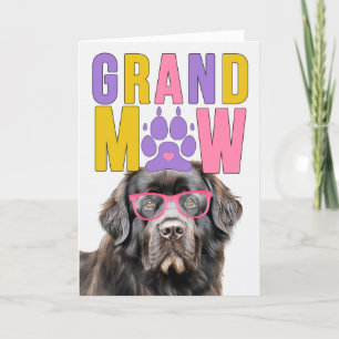 GrandMAW Newfoundland Hond Grappige Grootouders Da Feestdagen Kaart