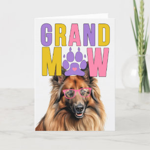 GrandMAW Tervuren GrandDOG Grootouders Dag Feestdagen Kaart