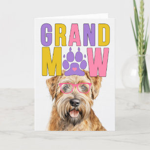 GrandMAW Wheaten Terrier Grappige Grootouders Dag Feestdagen Kaart