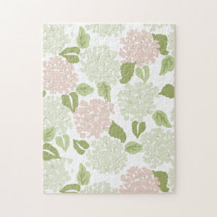 Grandmillenial hydrangea floral preppy legpuzzel