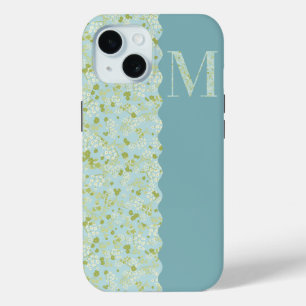 Grandmillenial MONOGRAM M ACQUA LITTLE FLOWERS